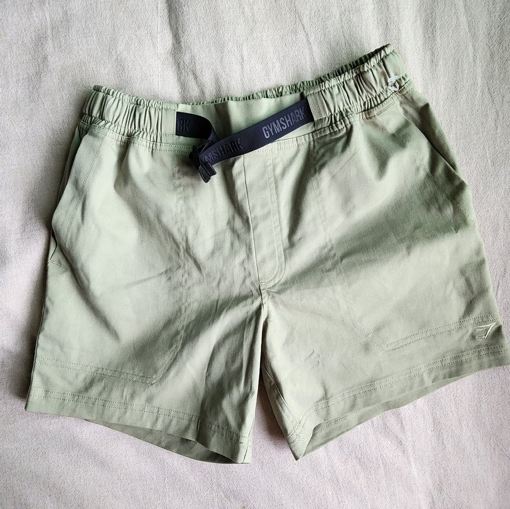Gymshark Rest Day Woven Shorts Size Green